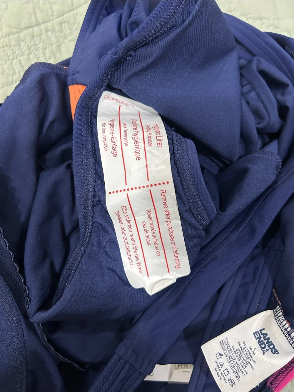 Land’s End Tank Swim Suit NWT - Picture 7 of 7